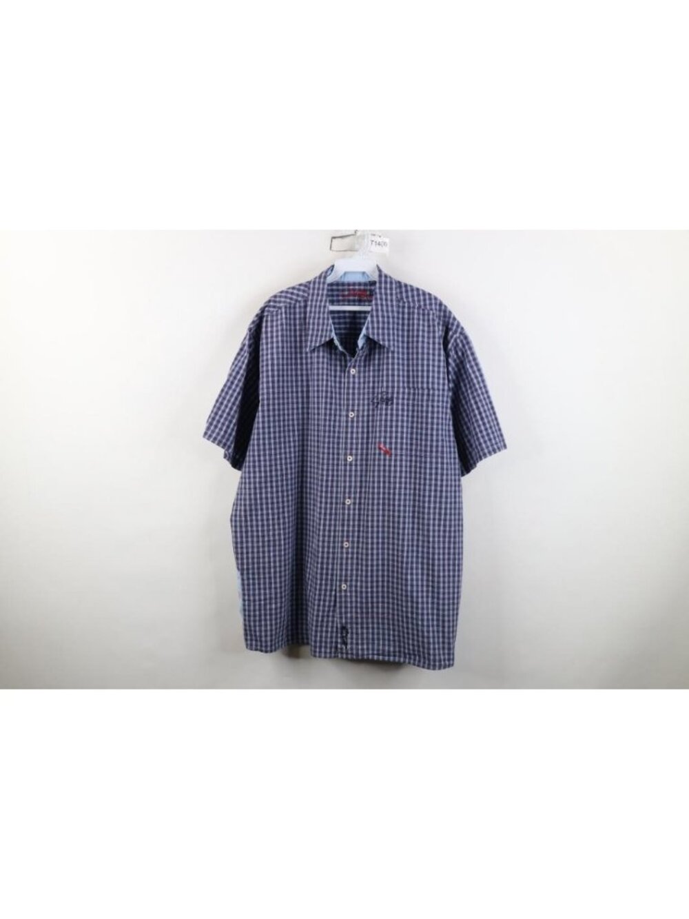Vintage Shady Slim Shady Eminem Collared Button Shirt Mens Size 2XL Plaid Baggy